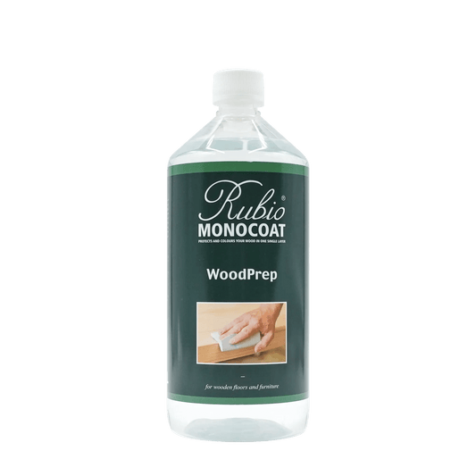 Bottle of Rubio Monocoat WoodPrep.