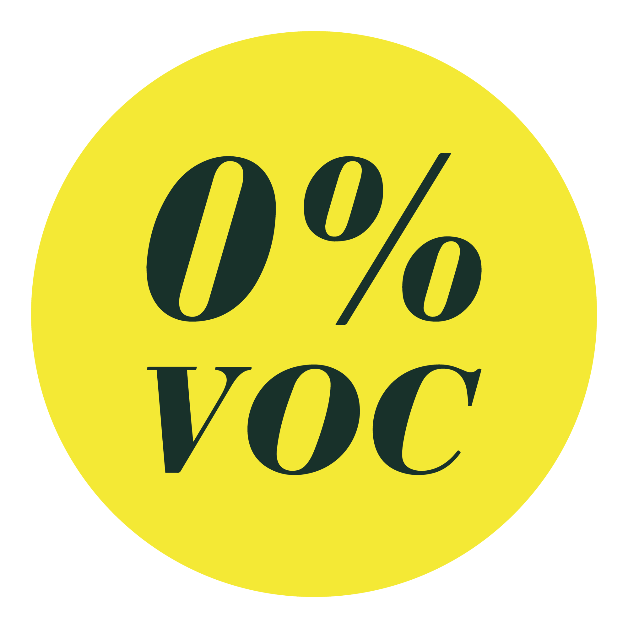 0% VOC in onze houtolieproducten